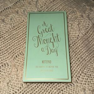 New Paper Source “A Great Thought A Day” Notepad